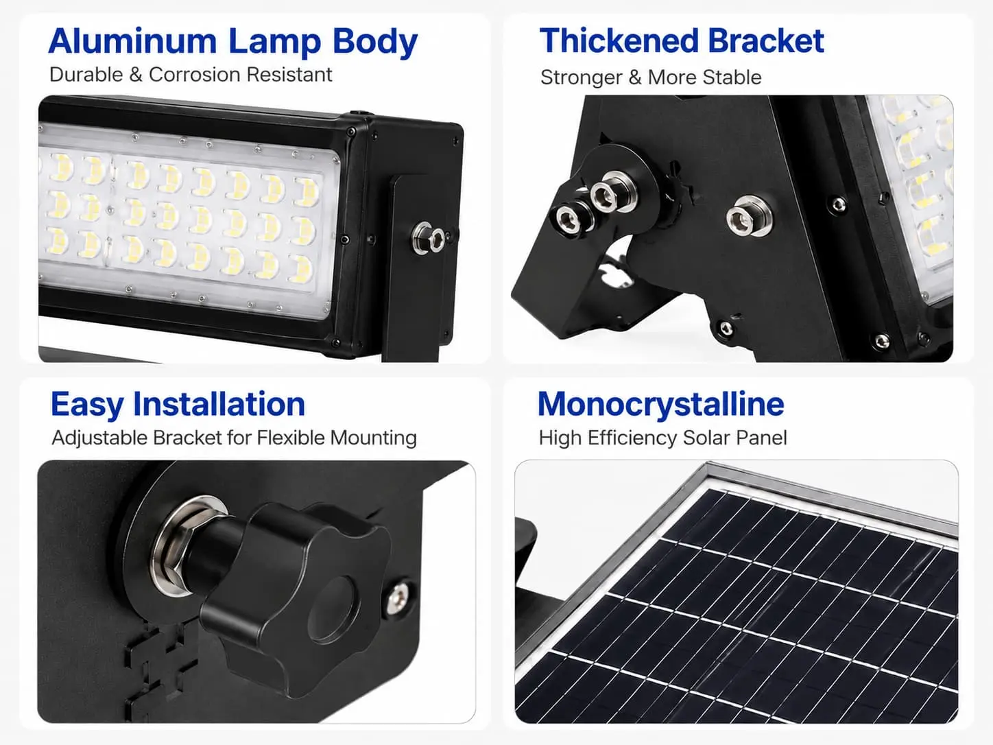 Industrial-grade materials, aluminum housing