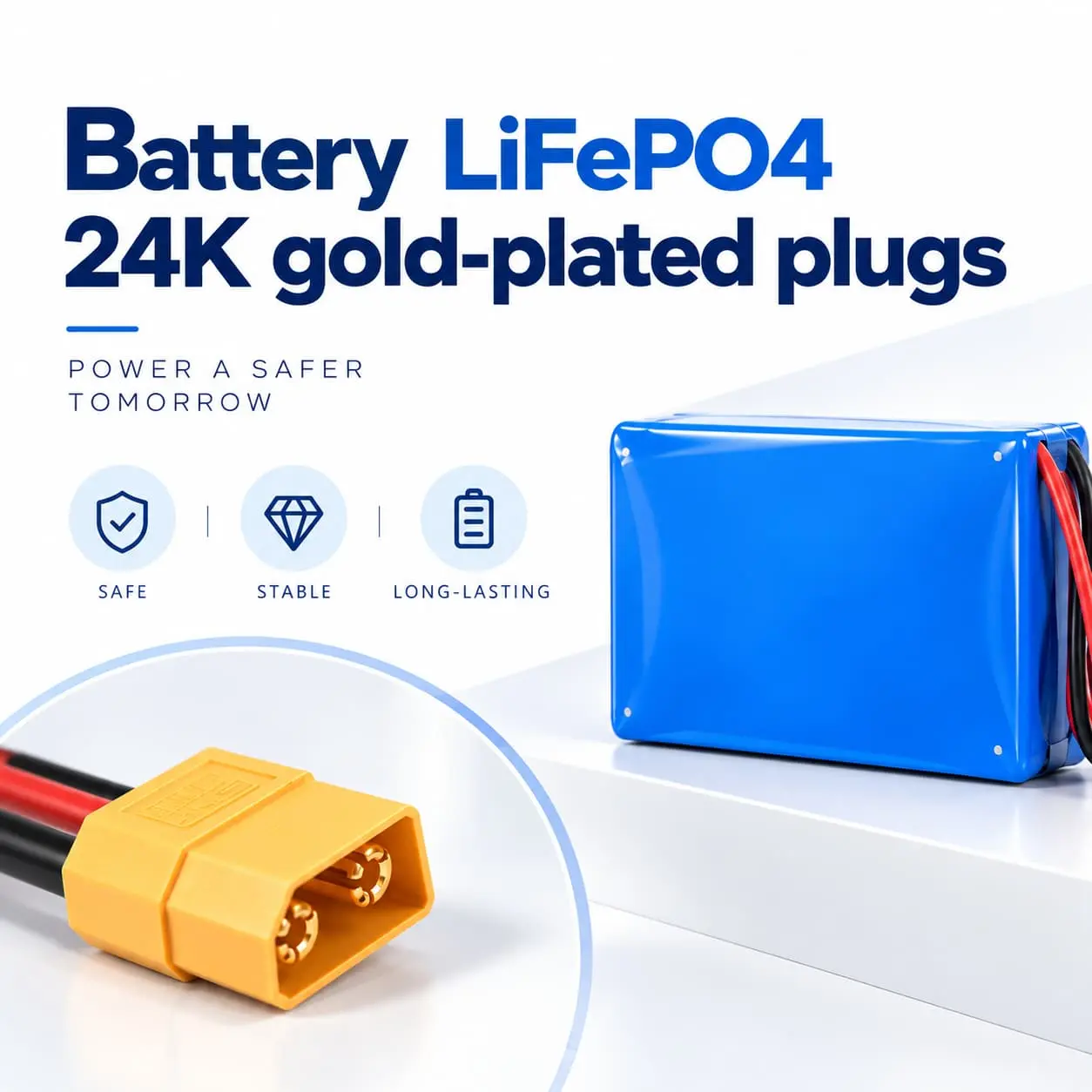 Smart driveway street lights battery