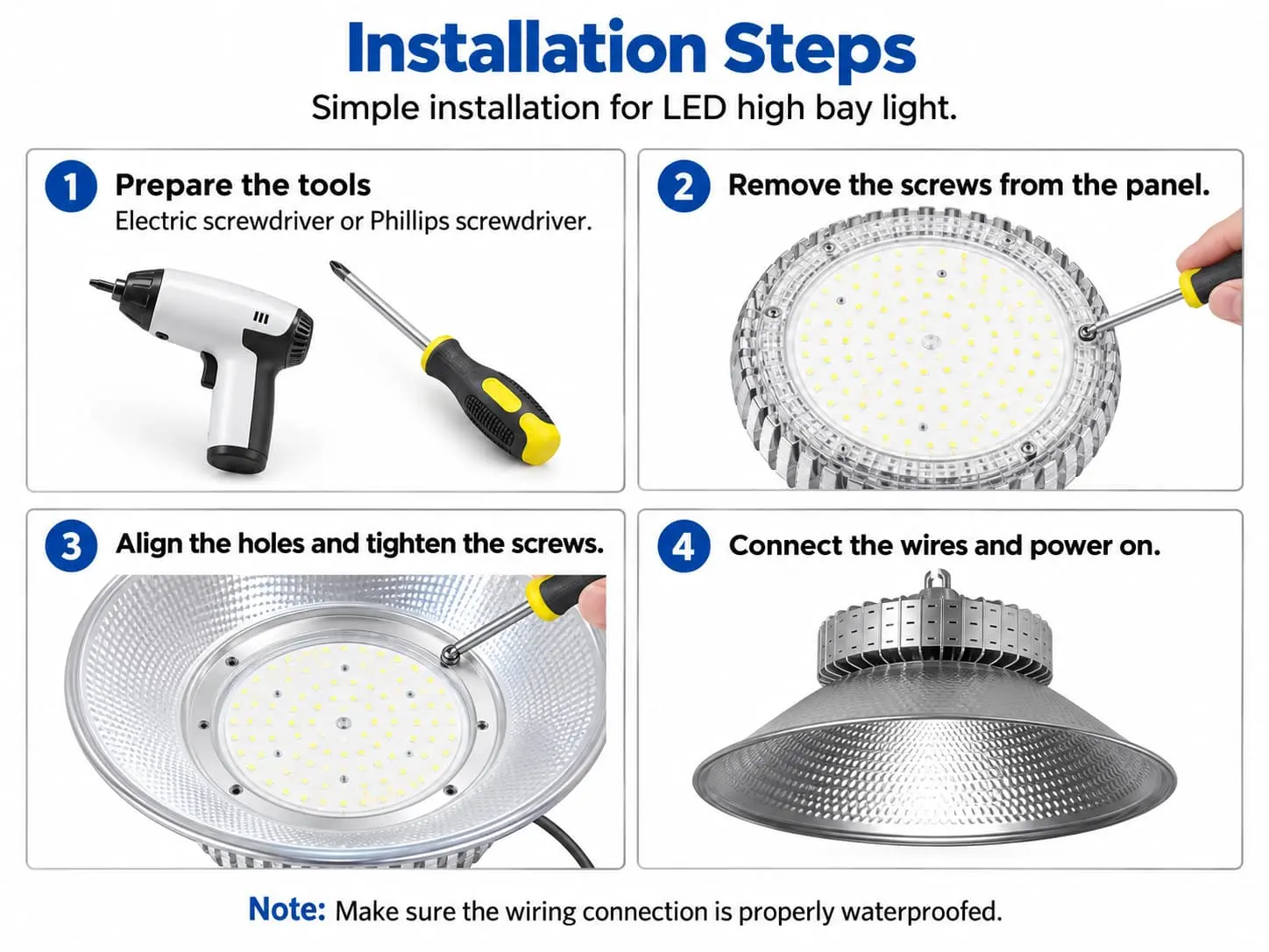 Easy Installation LED High Bay Light
